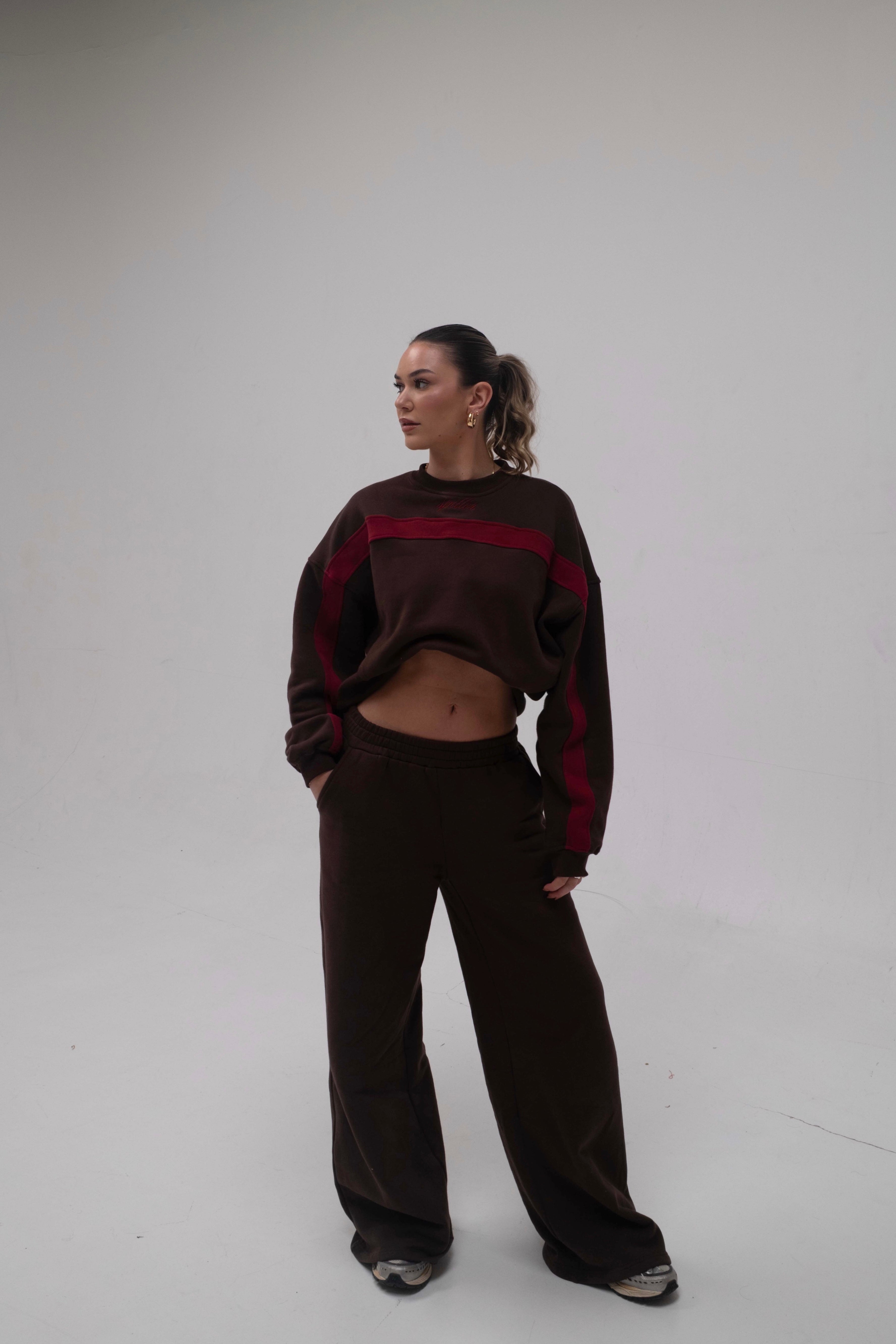 Lisbon Layover Tracksuit - Brown
