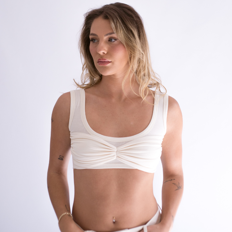 P.S Ruched Bralette Top